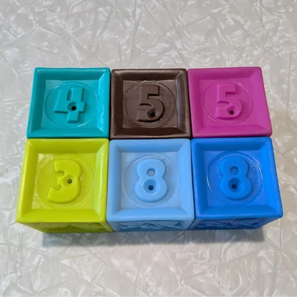 Infantino‎ Squeeze & Stack Soft Baby Blocks